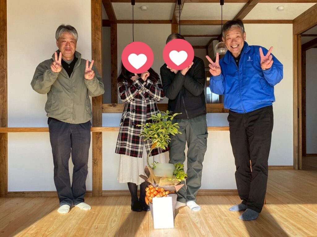 1月は2件の地鎮祭を行いました。